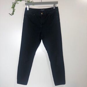 Max Jeans Black High Rise Skinny